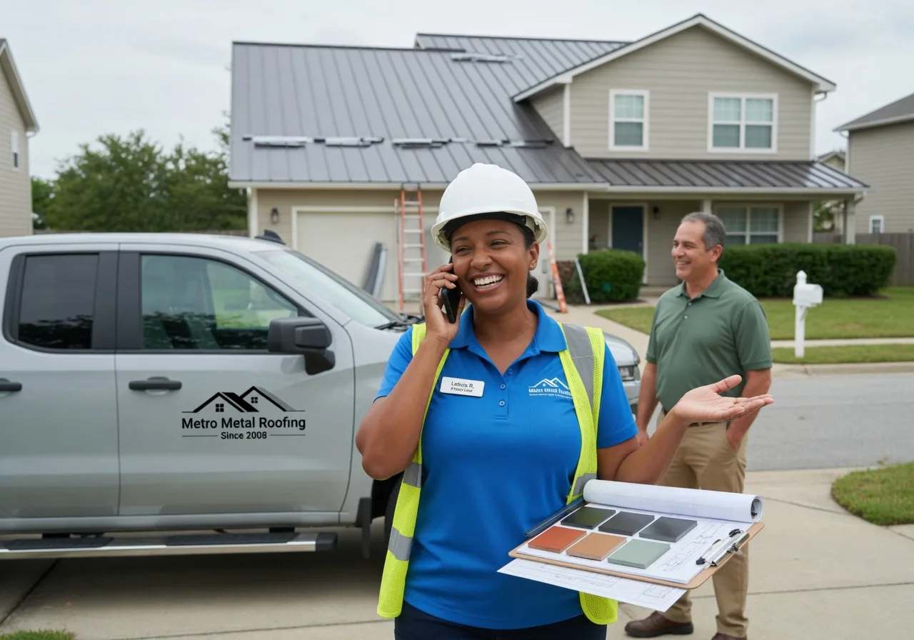 Storm Damage Metal Roof Repair in Helenville, WI